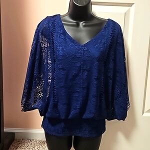 Venus Lace Overlay Top
